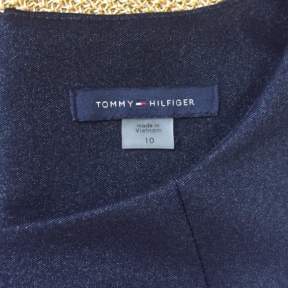 Tommy Hilfiger Navy Scuba Sheath Dress - Picture 3 of 8